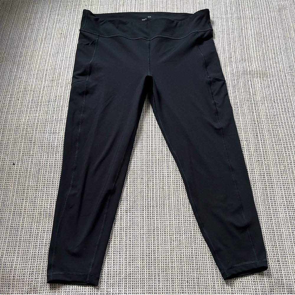 GAP GapFit Black Activewear Leggings Size XL